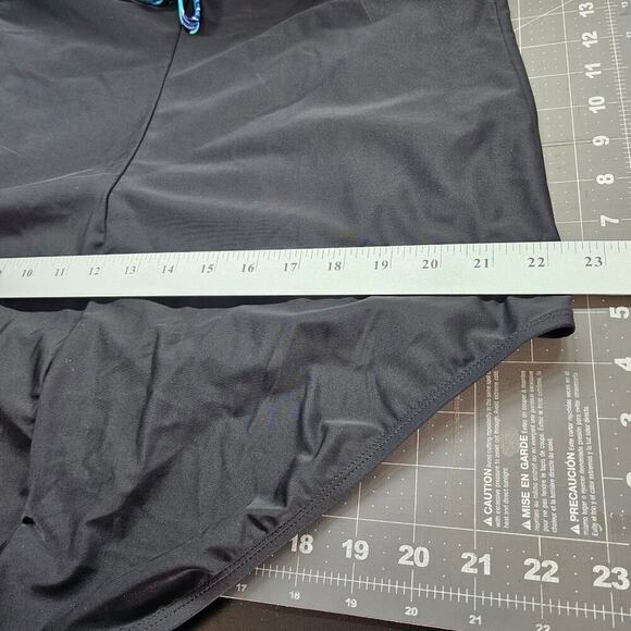 Christina Blue Krista Swimsuit Womens Size 24 Blue Floral One Piece Adjustable - Picture 11 of 14